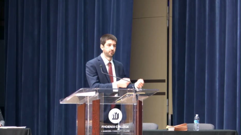 Arizona lawyer Matt Maerowitz oral argument