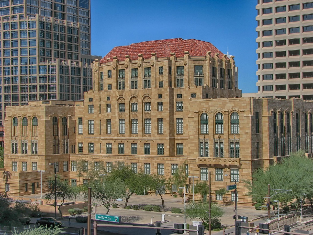Arizona downtown phoenix court architecture
